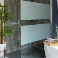 dc fix Frost Static Cling Privacy Vinyl Wrap for Windows - white / 45cm x 1.5m