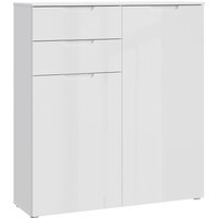 Furniture To Go, Sienna Chest of Drawers - Gloss White Furniture To Go, Sienna Chest of Drawers - Gloss White