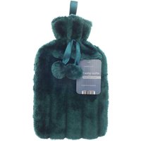 KH Faux Fur Hot Water Bottle - Grey