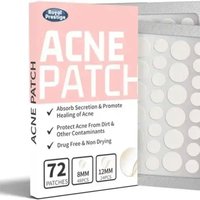72 Invisible Acne Patch Pimple Stickers - White