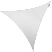 2m Triangle Premium Knitted Breathable Sun Shade Sail - Polar White