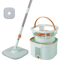 Spin Mop and Bucket Set - Green