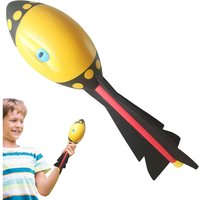Kids Foam Throwing Rocket Toy Outdoor Whistle Ball - Neutral