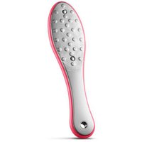 Stainless Steel Double-Sided Foot File - Red