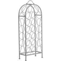 Cafe Cassis Grey 20 Bottles Wine Rack - Grey