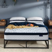 SleepSoul Luna 1500 Ortho Pillow Top Mattress - White / Superking
