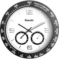 Kmok 40 cm Indoor Silent Wall Clock B - White