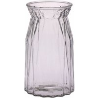Kingsbury Gifts, Ribbed Flower Vase - Clear Kingsbury Gifts, Ribbed Flower Vase - Clear