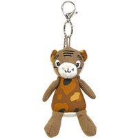 Les Deglingos Key Ring - Brown