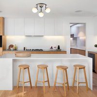 CGC SARA Chrome LED Three Head Opal Diffuser Ceiling Spotlight - Chrome