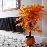Orange Maple Acer Extra Large Artificial Tree - Orange