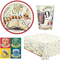 Harry Potter Ultimate Partyware Deco for 8 - Yellow