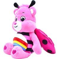 Lady Bug Cheer Bear Bean Plush - Pink
