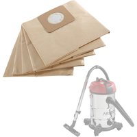 5 x Industrial vacuum cleaner bags - Brown
