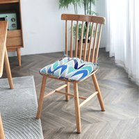 Seat Cushion Pads - Des 9 Blue