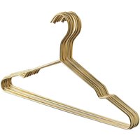 Metal Clothes Hangers - Gold