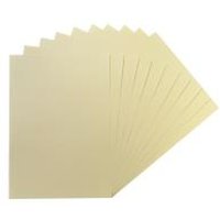 Pack of 100 75gsm Coloured Paper Sheets - Ivory / A5