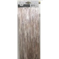 Blush Pink Lametta Foil Tinsel Garland Strands Christmas 50cm x 40cm - Blush Pink / 4