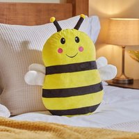 Large Plush Bee Toy - Yellow,Black