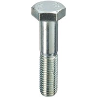 Unifix Grade 10.9 HT Hexagon Bolts DIN 931 BZP - M16 x 65 - Box of 50 - Grey