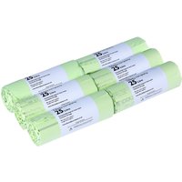 Caddy Company 25 Litre Compostable Food Waste Bin Bags - Green / 6