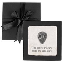 New Dog Marble Coaster Gift Box Set - Long Nosed Dogs New Pet Presents