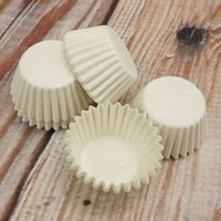 White Petit Four Cases - White / 1000