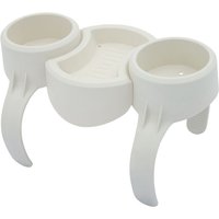 Lay-Z-Spa Hot Tub Drinks and Food Holder Inflatable Spa Accessory - Cream