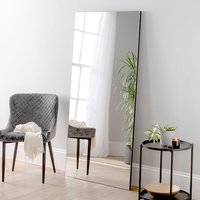 Simple Full Length Mirror - Black
