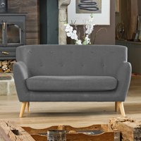 , Artemis Home Lynwood 2 Seat Sofa - Dark Grey , Artemis Home Lynwood 2 Seat Sofa - Dark Grey