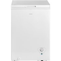 85cm tall Chest freezer 99L Mechanical control - White