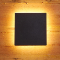 , Eclipse Effect LED Wall Light - Black , Eclipse Effect LED Wall Light - Black