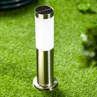 CGC COZE Solar Post Lamp 4000K Natural White LED Light 375mm - Silver