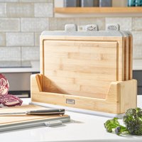 Bamboo Index Chopping Boards - Grey