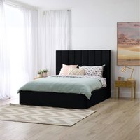 Gloria Storage Bed - Black / Single