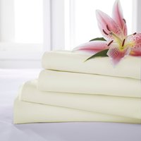Charlotte Thomas Percale Oxford Pillowcase - Ivory / 59cm