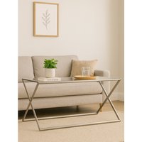 Roma Coffee Table - Silver