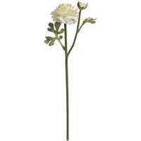 Set of 3 Artificial Ranunculus Sprays - Green