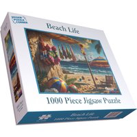 Beach Life 1000 piece jigsaw puzzle - Neutral