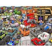 Chaos on the Road 1000 Piece Jigsaw Puzzle- Chaos no.13 - Neutral