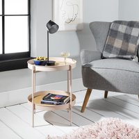 Solna Large Side Table - Blush Pink