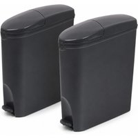 Sanitary Bin 20L Slimline for Female And Baby Hygiene - Grey / 40l