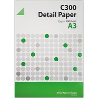 C300 Detail Paper Pad 53gsm A3 100 Sheets