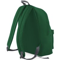 Junior Fashion School Backpack - Bottle Green - Bottle Green