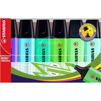 STABILO BOSS ORIGINAL Highlighters - Cool / 6