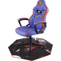 Subsonic, SUBSONIC DC Comics Superman Gaming Chair Mat - Black & Red Subsonic, SUBSONIC DC Comics Superman Gaming Chair Mat - Black & Red