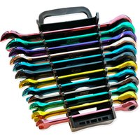 Autojack 12 Piece Multi-coloured Ratchet Spanner Set - Multi Colour