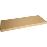 Water Resistant Bench Pad 4 Seater - Natural