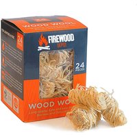 Laeto Firewood Depot Kiln Dried Wood Wool Firelights - Neutral / 240