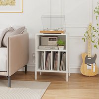 Vinyl Record Holder - White
